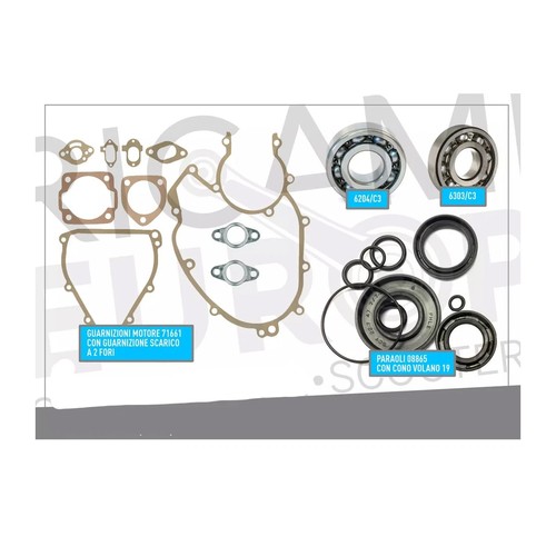 Kit guarnizioni cuscinetti - guarnizioni,